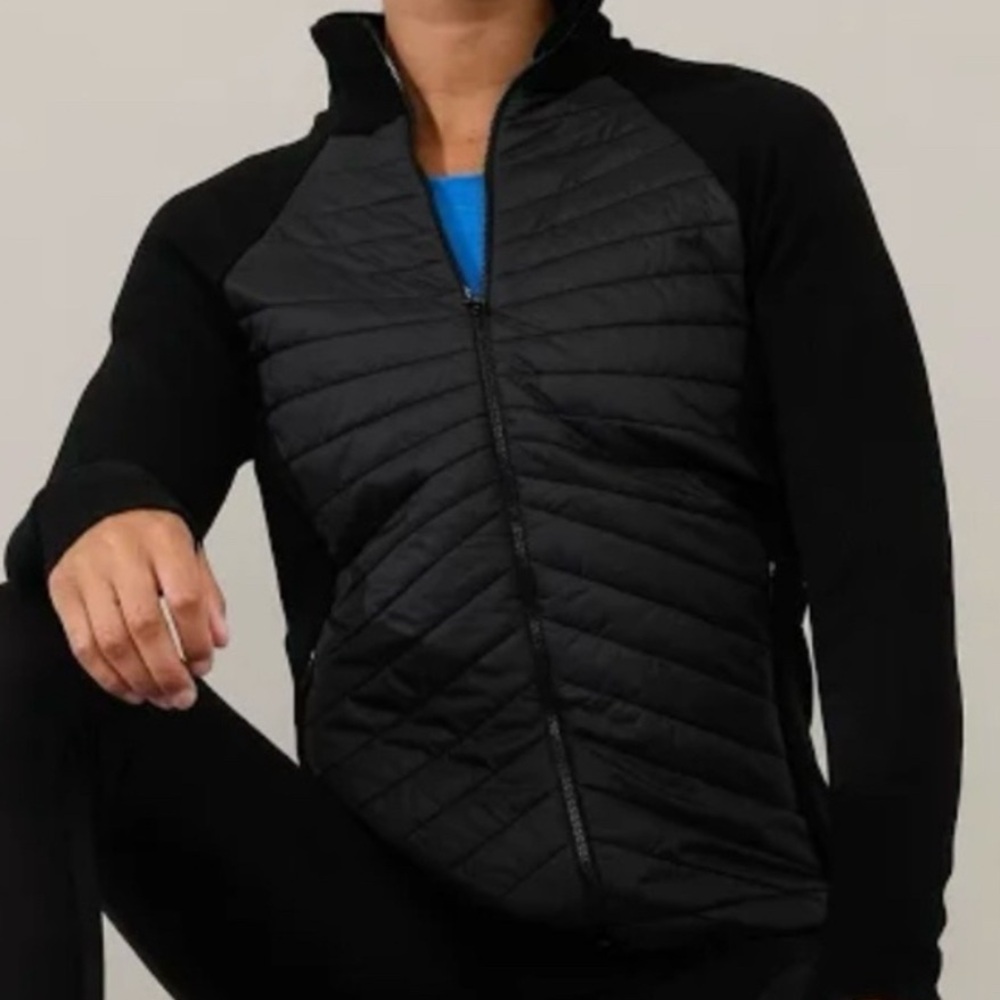 Athleta Flurry Force Primaloft Jacket in Black SZ S